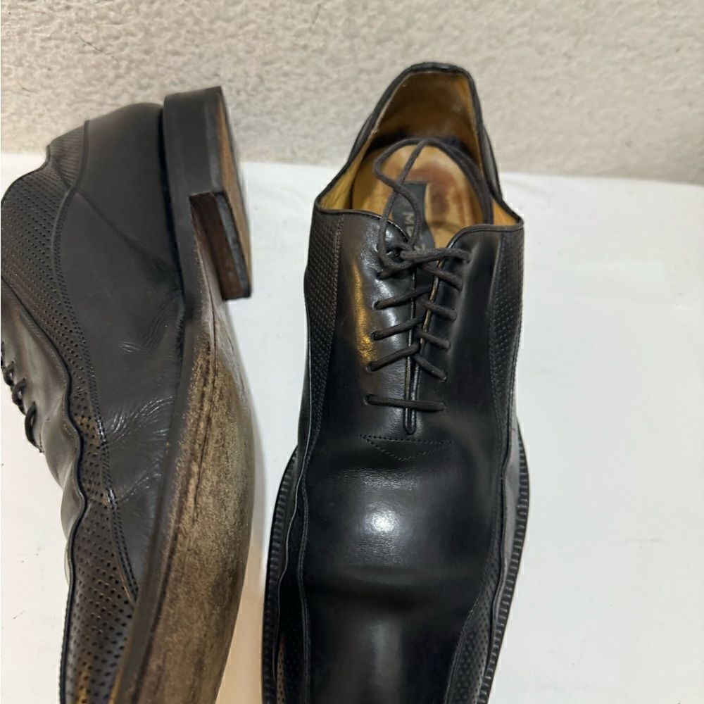 MEZLAN ' Gorgeous Black Leather men’s shoes size 9.5 M - Picture 8 of 16